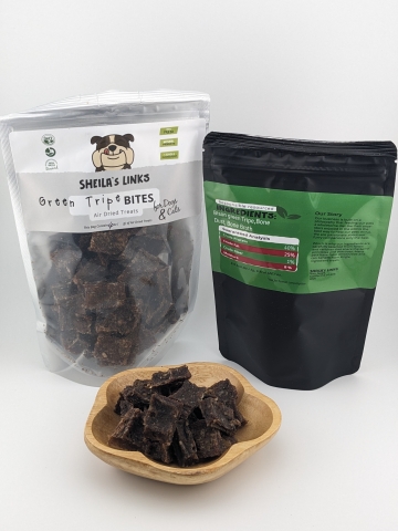 Green Tripe Bites